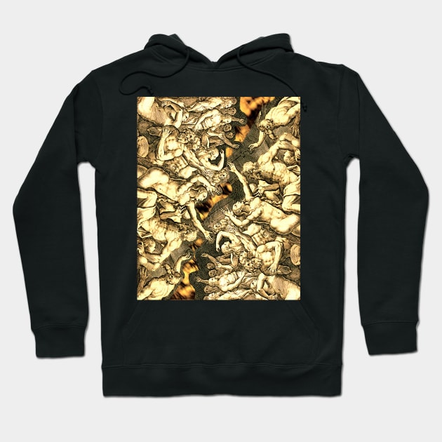 Human civilization and mythical chaos Hoodie by Marccelus